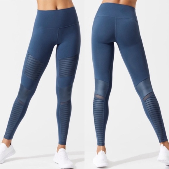 Alo Yoga High-Waist Moto Leggings - Picture 3 of 16